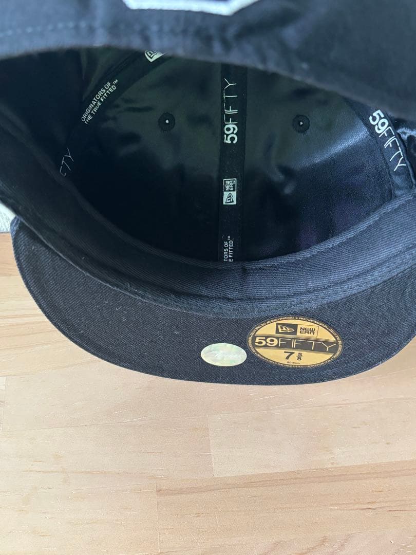 T*A様 Undefeated new era cap 7 5/8 レザー st