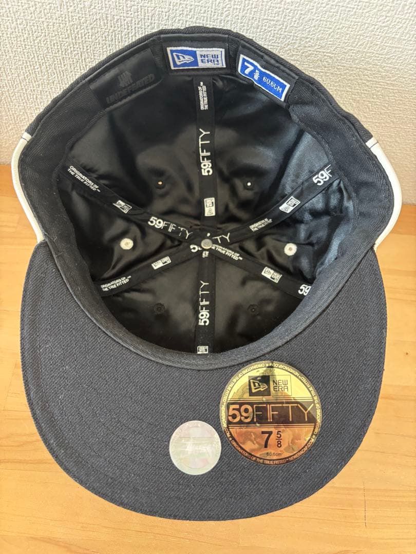 T*A様 Undefeated new era cap 7 5/8 レザー st