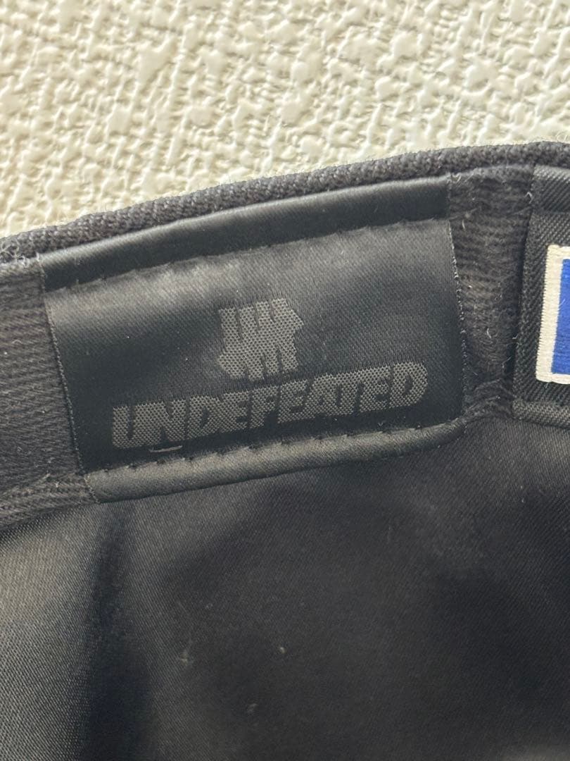 T*A様 Undefeated new era cap 7 5/8 レザー st