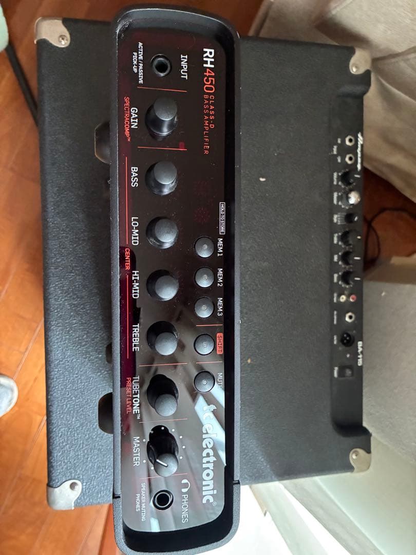 tc electronic RH450 ベース用ヘッドアンプ