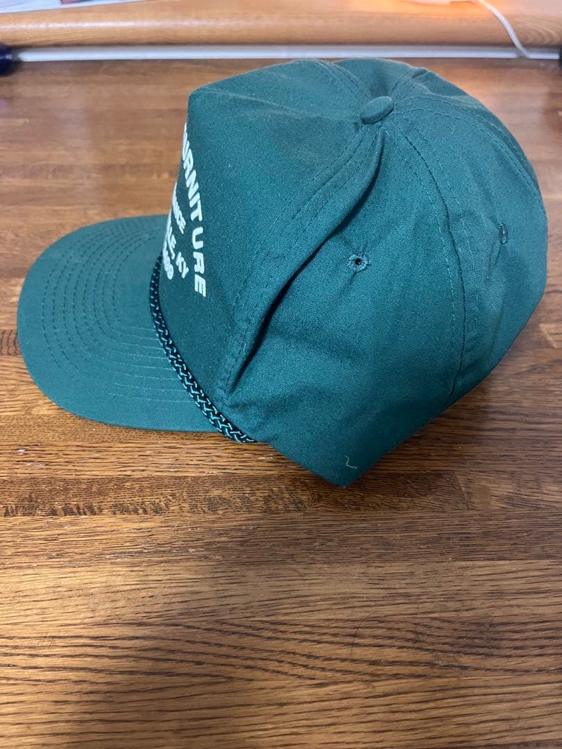 トラッカーキャップ ワークキャップ 緑 激レアプリント デッドストック