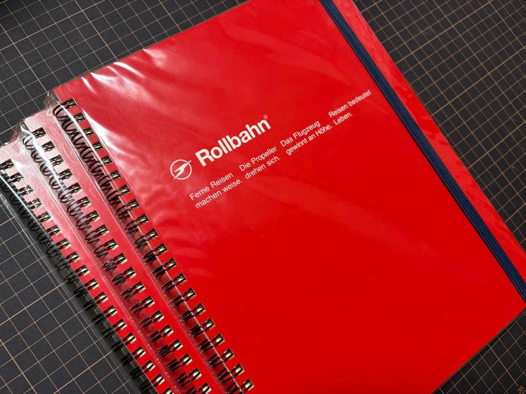 廃番品　ロルバーン　ポケット付メモ　XL（B5） リングノート