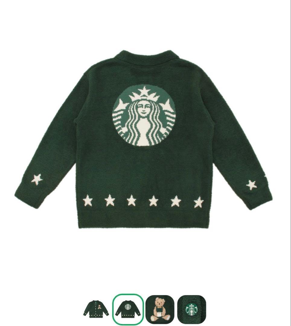 スタバ コラボ カーディガン ソックス セットアップ売り
