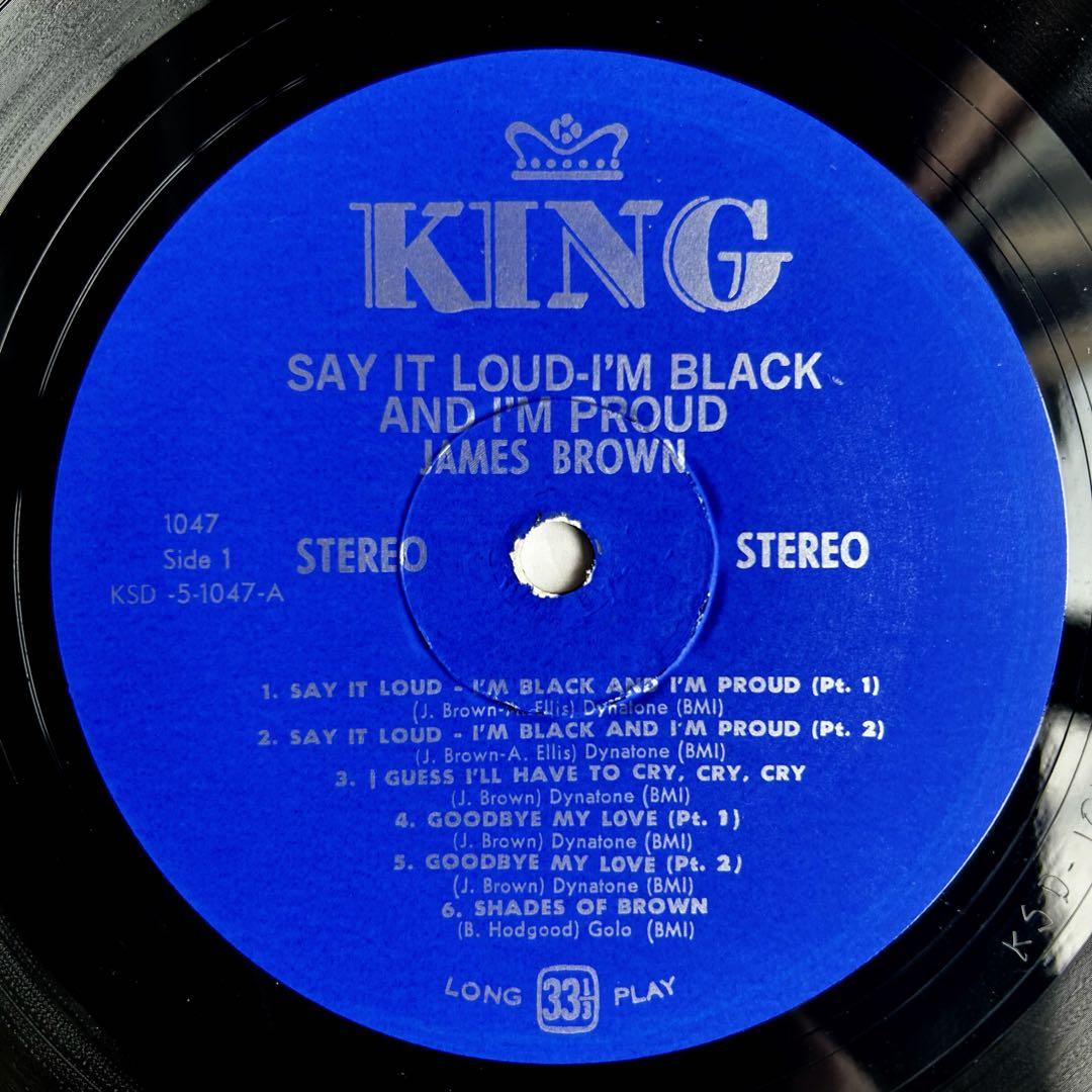 James Brown Say It Loudネタ満載 US激レアオリジナル盤