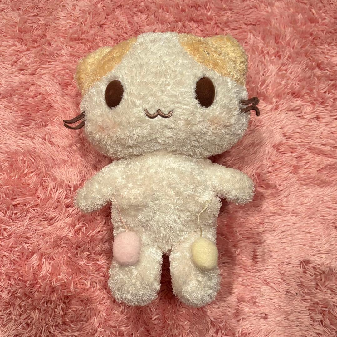 レア　マシュマロみたいなふわふわにゃんこ　ぬいぐるみ
