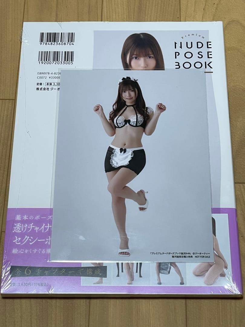 【新品未開封・非売品生写真付き】逢沢みゆ　プレミアムヌードポーズブック