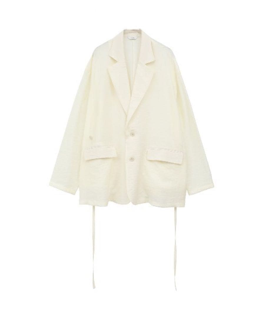 CLANE 2WAY SHEER JACKET ジャケット クラネ ホワイト