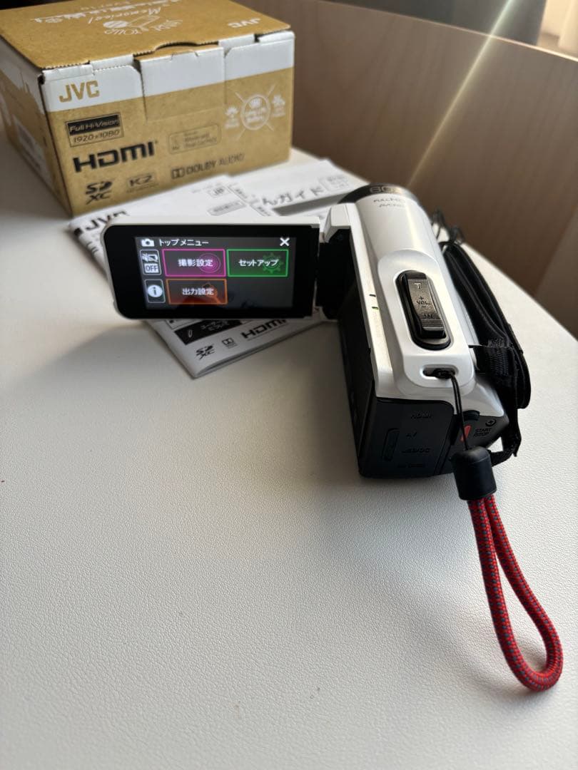 お値下げ　JVC Everio GZ-F270-W エブリオ　美品セット