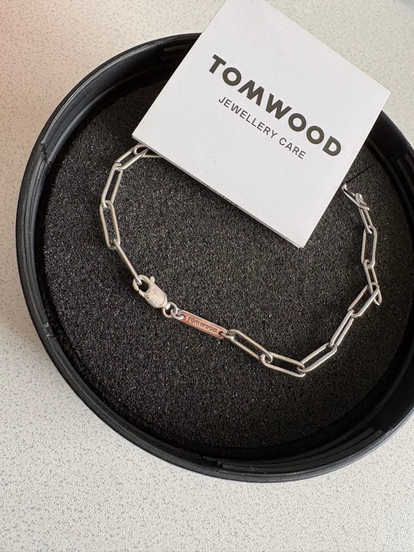 【TOM WOOD(トムウッド)】 Box Chain ネックレス(16.5)
