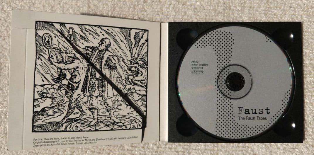 Faust ファウスト The Faust Tapes テープス CD