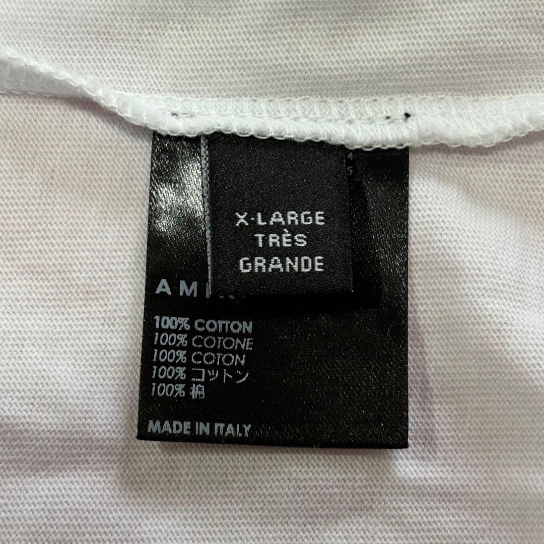 辰*孝様 売り切り価格　AMIRI ホワイト ロゴTシャツ
