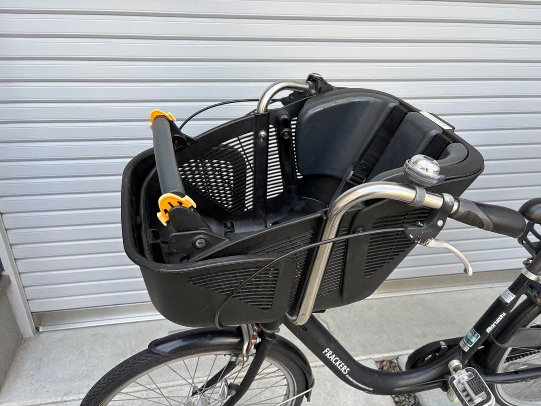 前後子乗せ自転車 チャイルドシート丸石MARUISHI FRACKERS