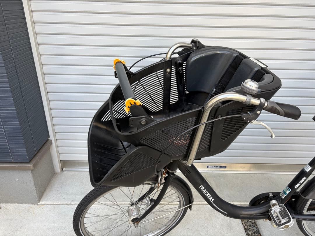 前後子乗せ自転車 チャイルドシート丸石MARUISHI FRACKERS
