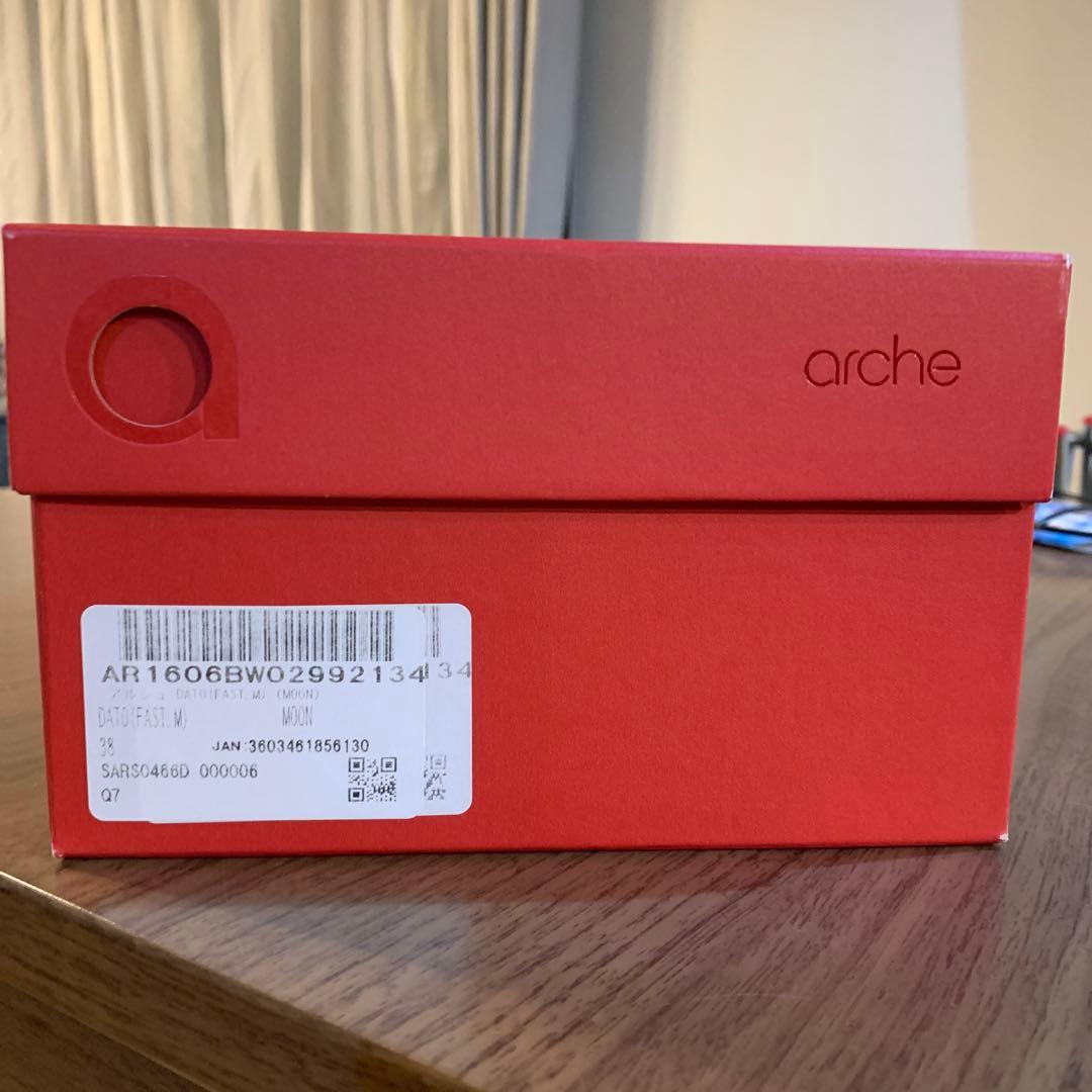 アルシュarche パンチングショートブーツ 38(24センチ)