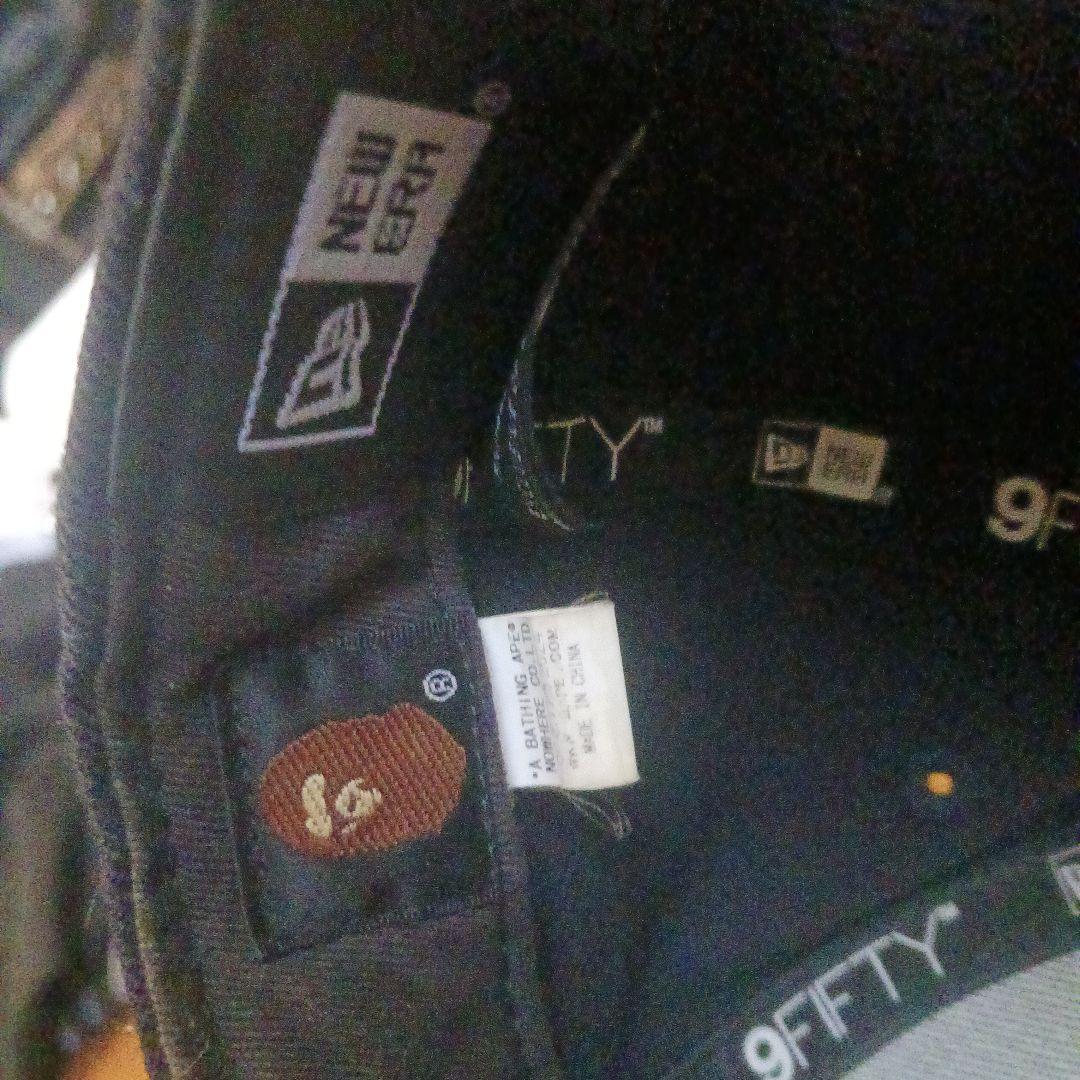 最終値下げ！送料込み【希少】A BATHING APE×NEWERAキャップ帽子