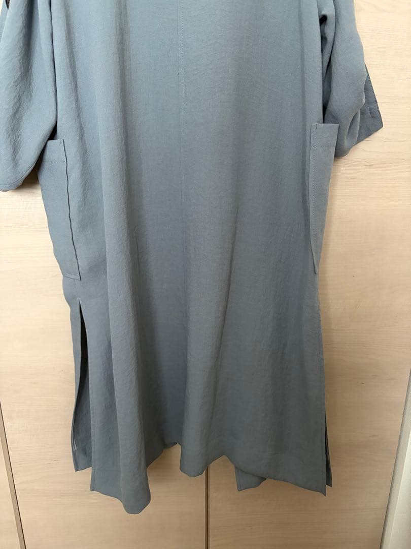 spick&span ビッグカラーガウンコート