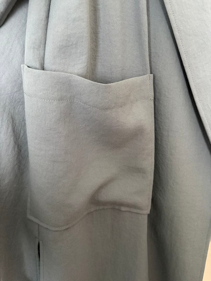 spick&span ビッグカラーガウンコート