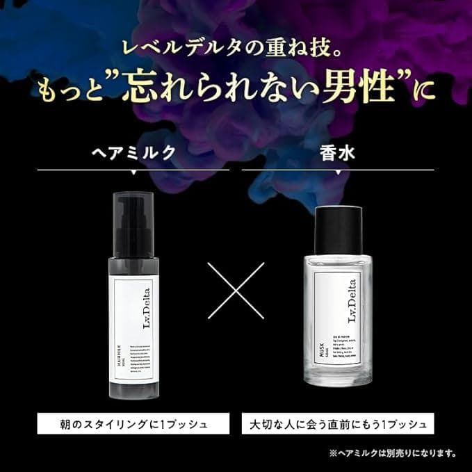レベルデルタ(LvDelta) メンズ香水 ムスク ベルガモット オードパルファ