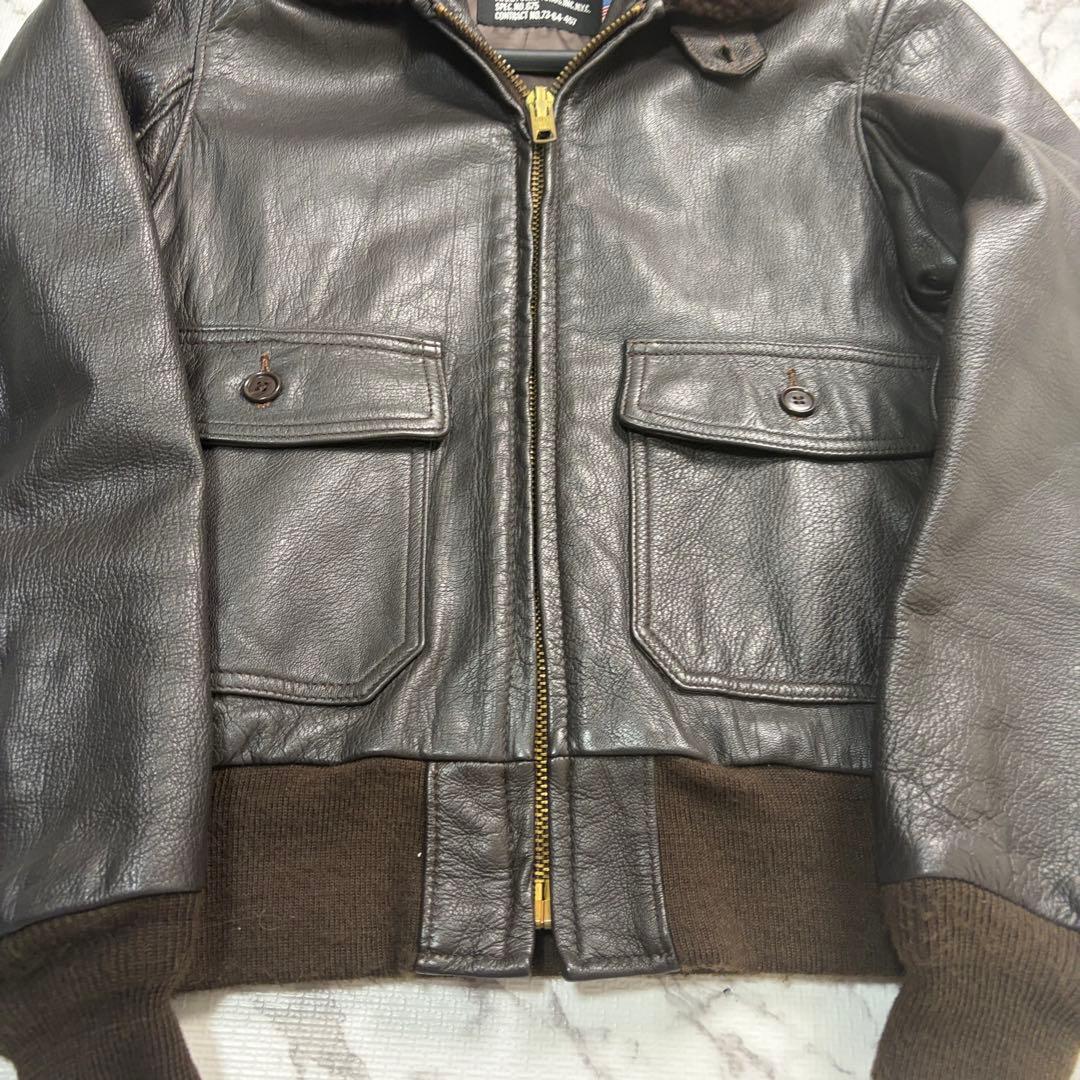 美品/入手困難✨schott G-1 フライトジャケット 38size 茶色