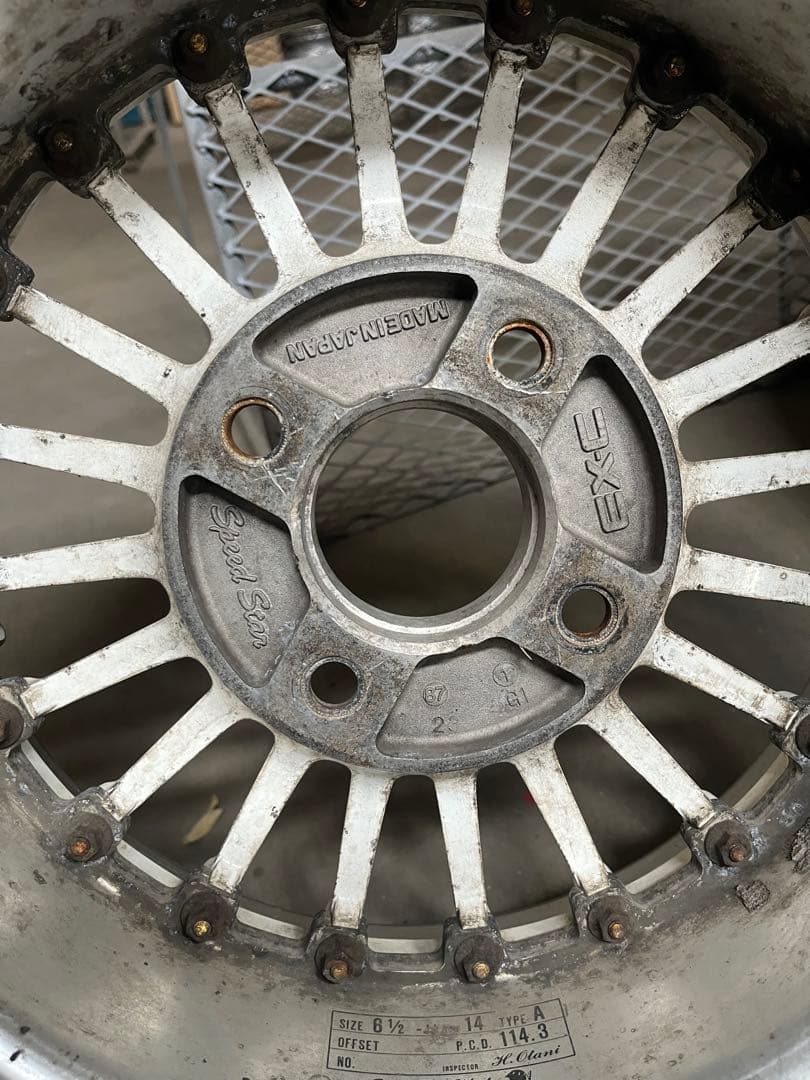 貧*し様 SSR EX-C 14インチ 6.5j Aタイプ　114.3 AE86