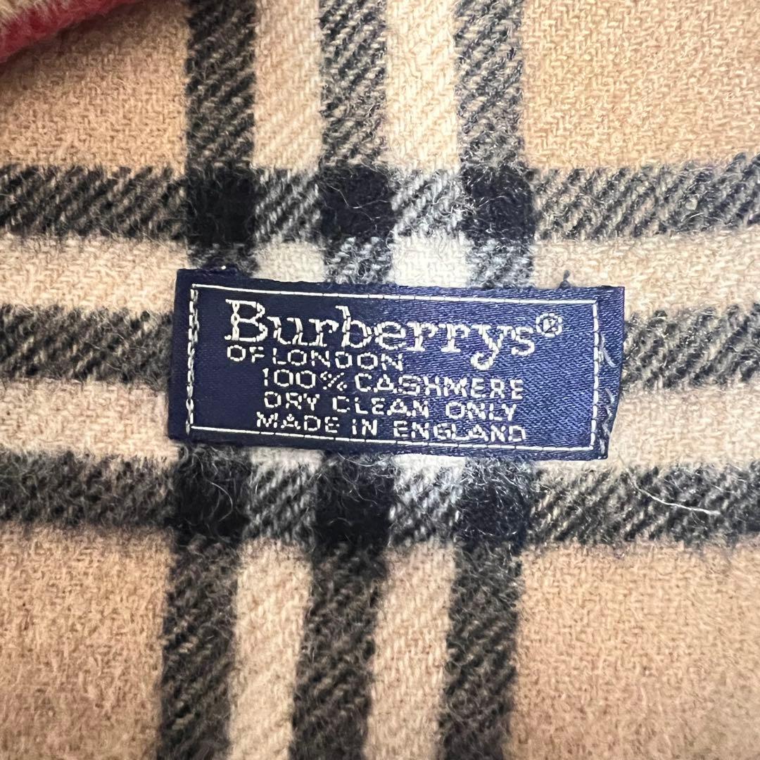 Burberrys バーバリー マフラー カシミア ノバチェック ベージュ