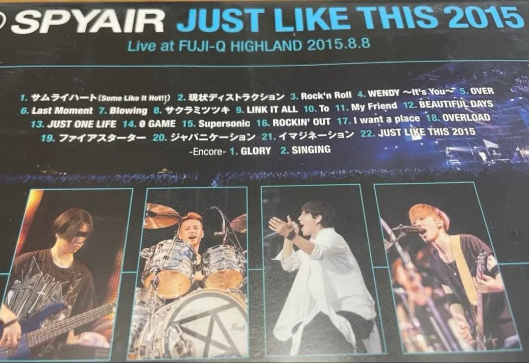 SPYAIR DVD 3枚 LIVE