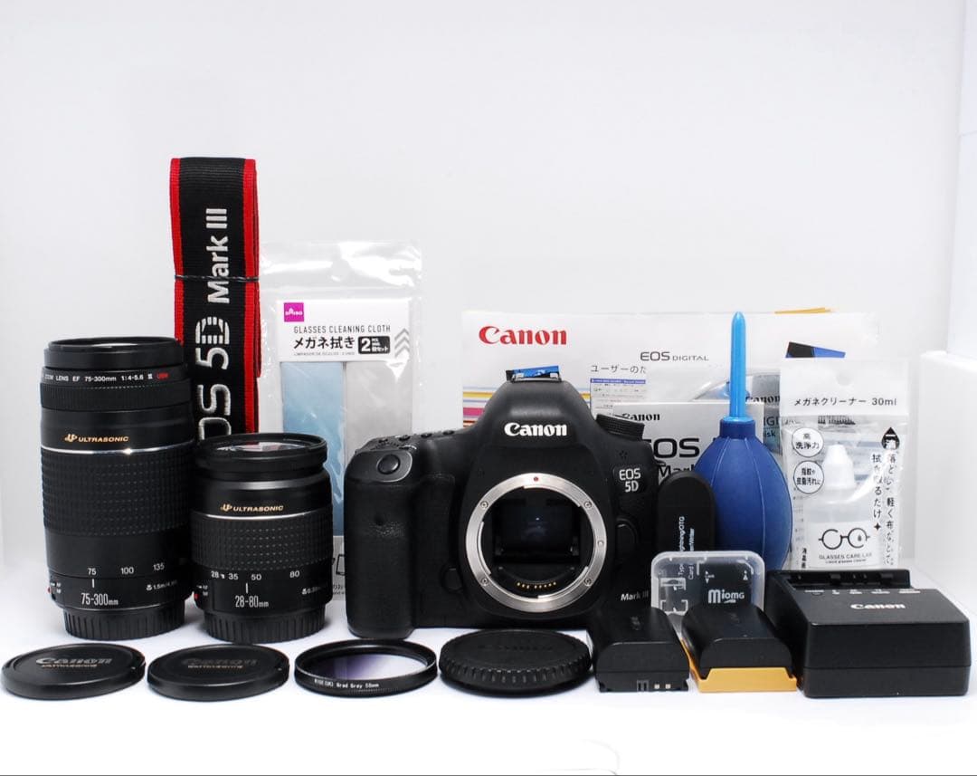 超望遠レンズ❤️Canon EOS 5D Mark Ⅲ❤️ダブルレンズセット