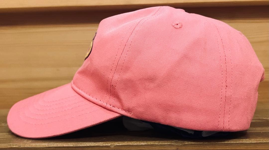 キャップ 帽子 90s Tea On The Trip 企業 ピンク 極美品