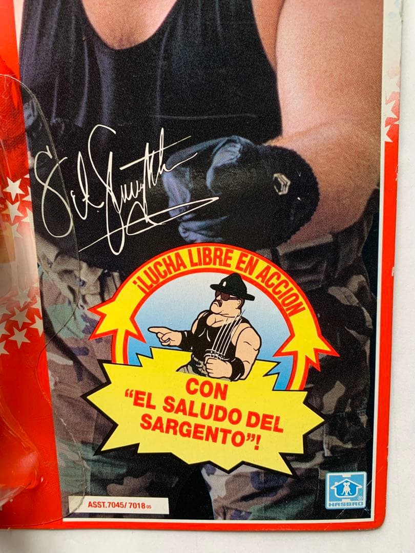 WWE WWF サージェントスローターSgt. Slaughter ハズブロ