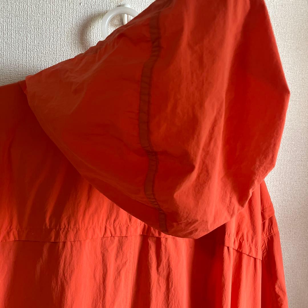 kolor 18ss(春夏)オレンジ ナイロンダッフルコート