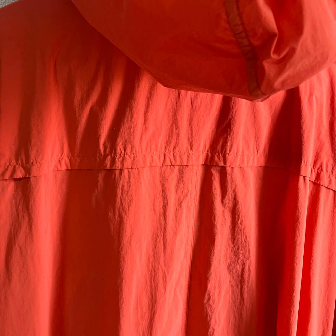 kolor 18ss(春夏)オレンジ ナイロンダッフルコート