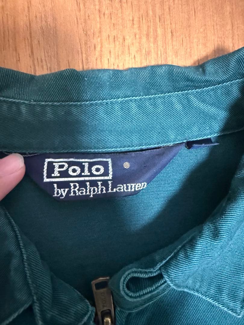 希少　Polo by Ralph Lauren ダークグリーン スウィングトップ