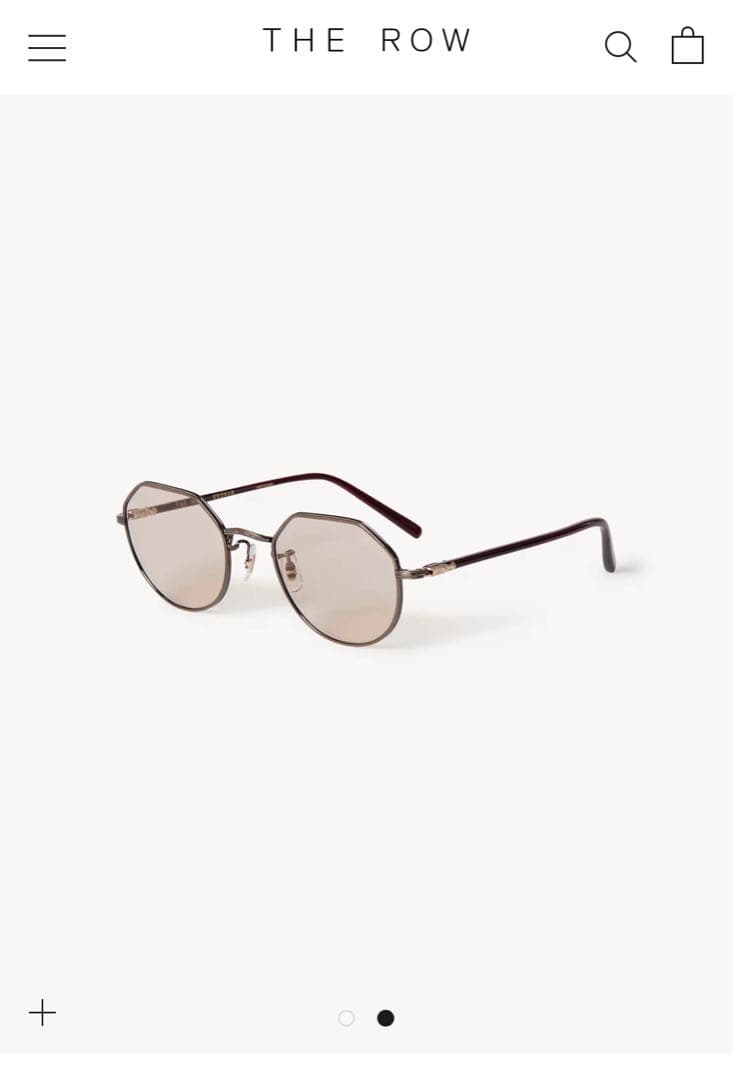 The Row × EYEVAN コラボサングラス「Sydney」