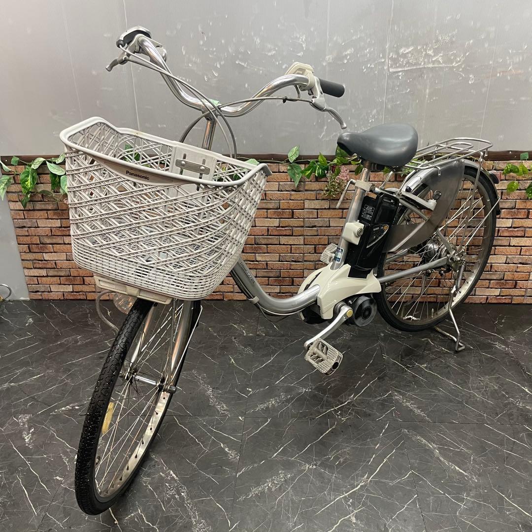 【174】電動自転車 Panasonic lithiumvivi DX シルバー