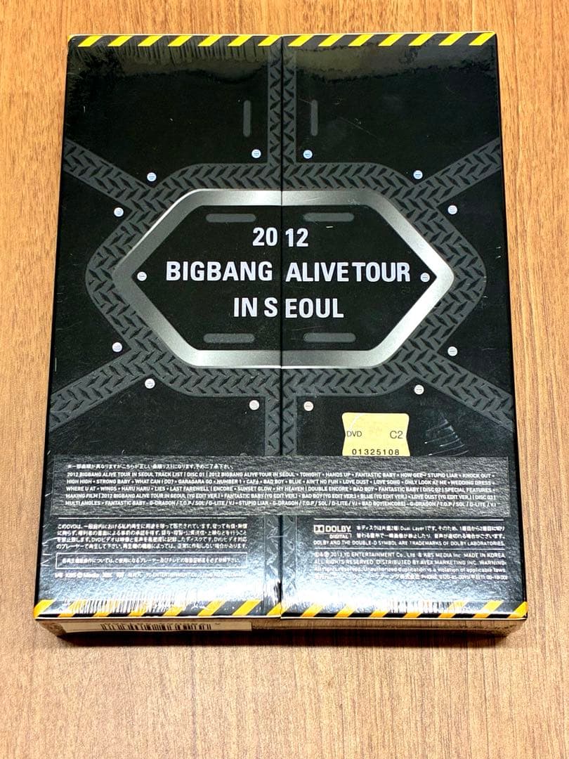 【新品未開封】BIGBANG ALIVETOUR IN SEOUL DVD