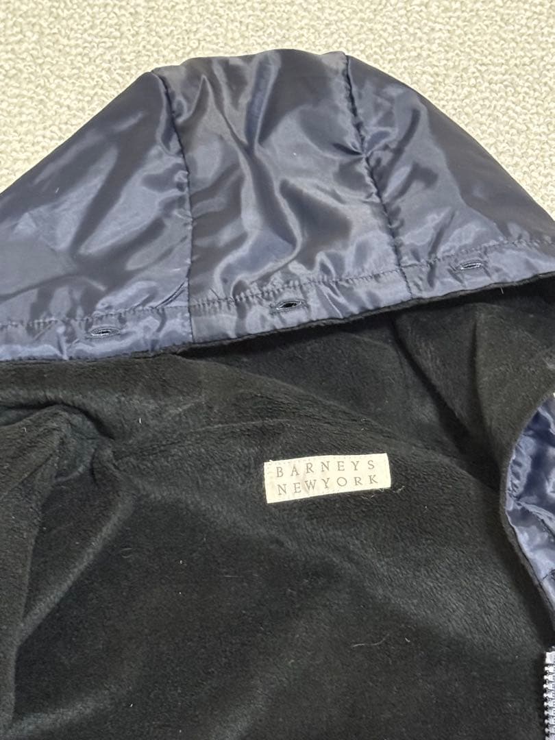 BARNEYS NEW YORK ネイビーロングコート