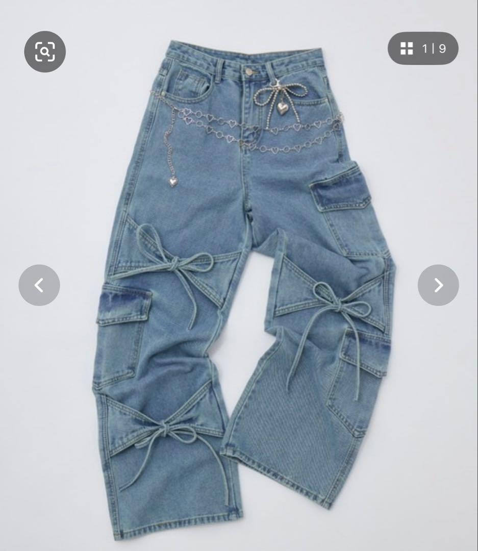 idem デニムパンツ