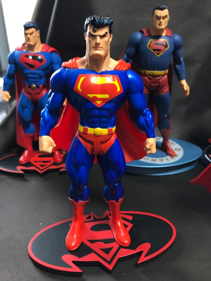 DC スーパーマン フィギュア 9体セット