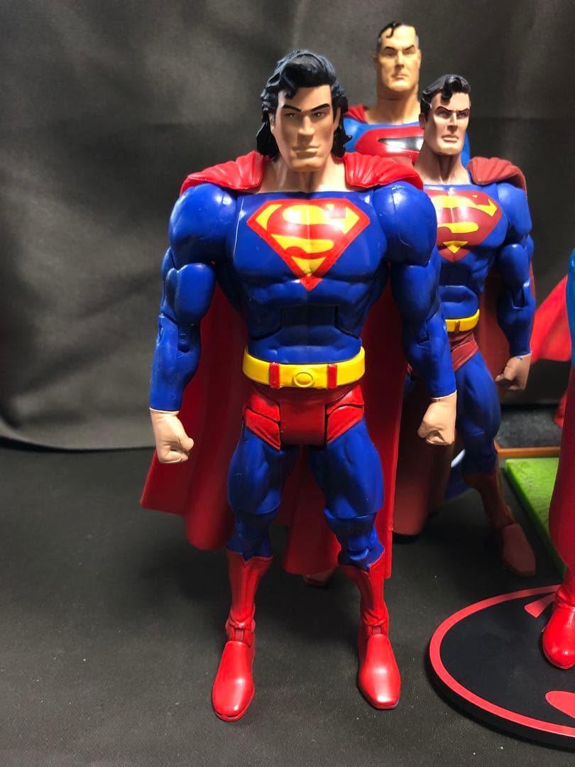 DC スーパーマン フィギュア 9体セット