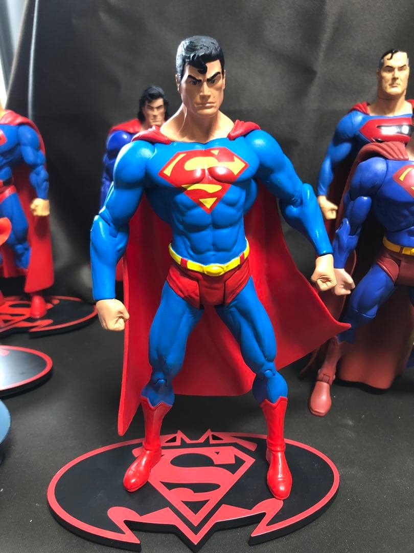 DC スーパーマン フィギュア 9体セット