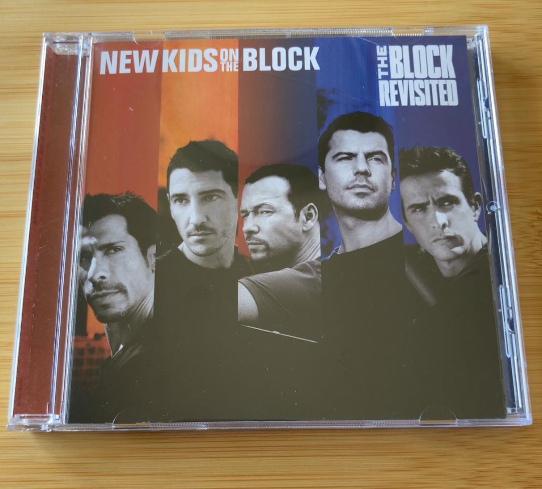 ニュー・キッズ・オン・ザ・ブロック　直筆サイン入りCD　NKOTB