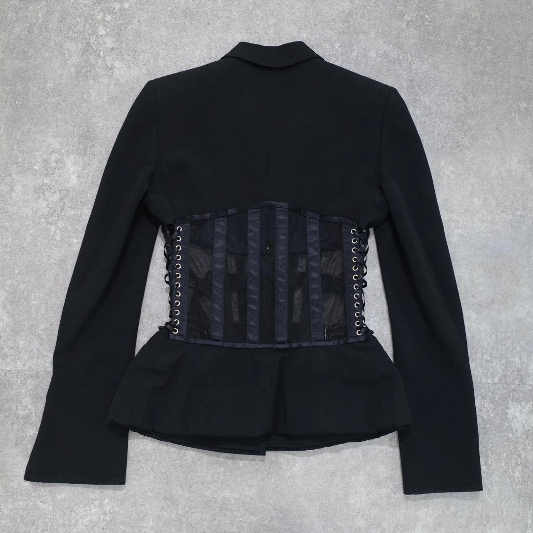 ジャケット・アウター 90s GIANFRANCO FERRE sheer corset jacket