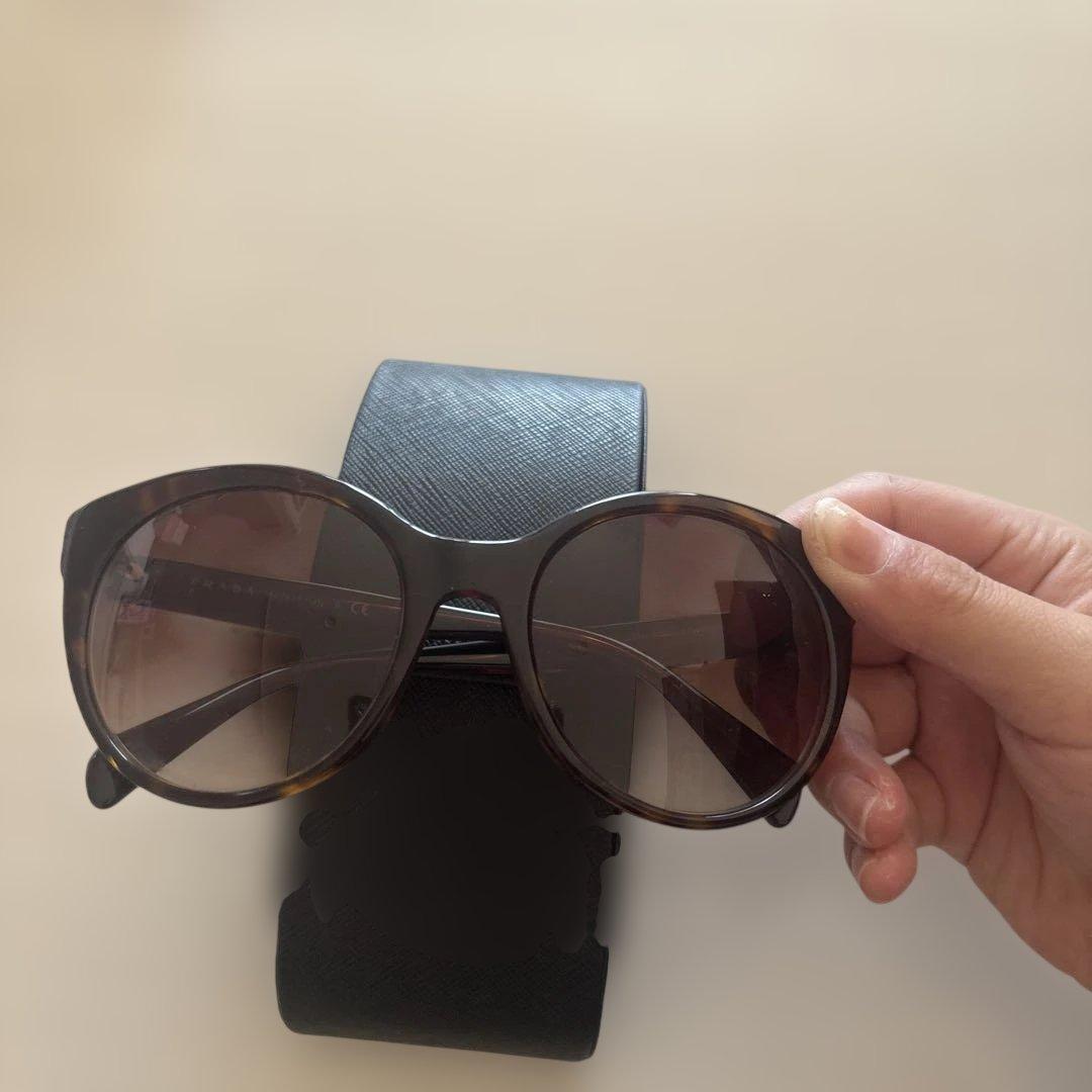 PRADA ブラウン サングラス ケース付き