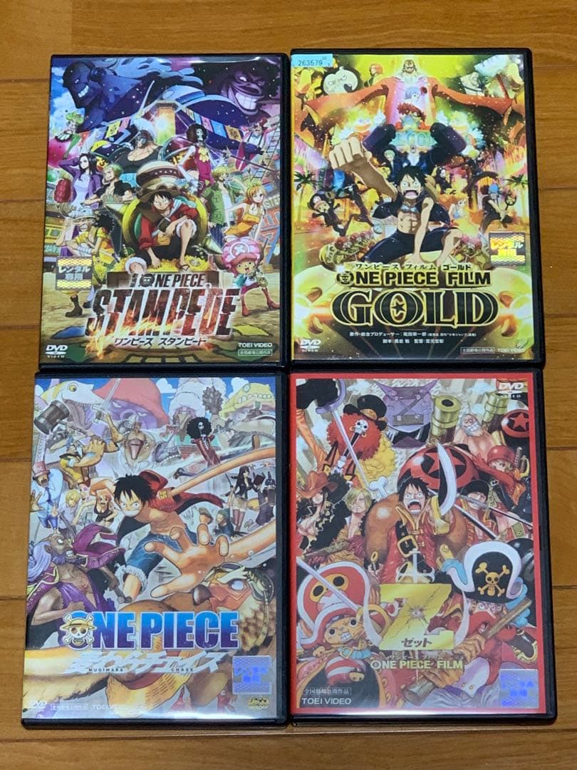 【送料無料】劇場版 ONE PIECE ワンピース DVD 5点セット