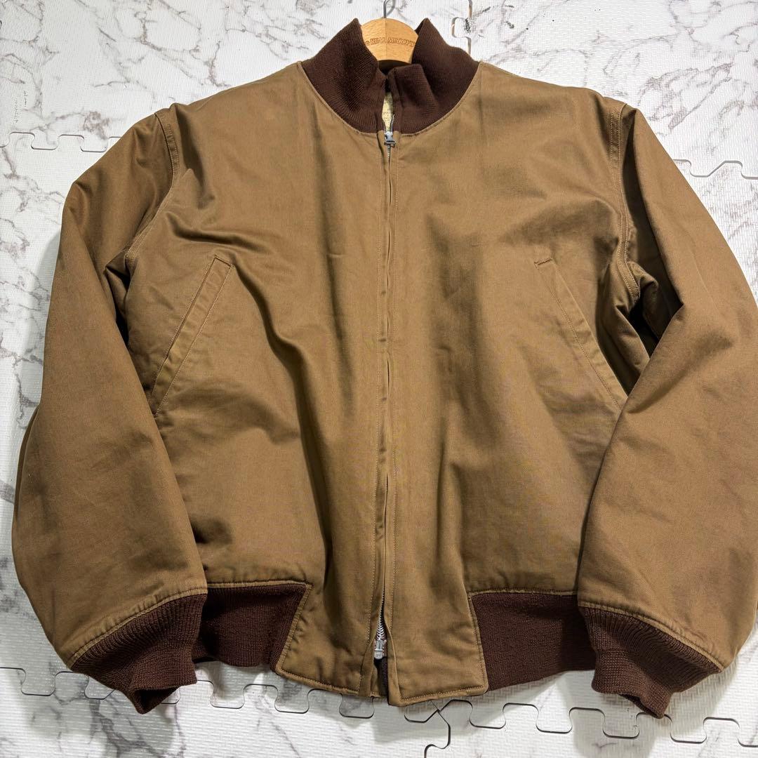 美品✨Buzz Rickson's タンカースジャケット 茶色 44size