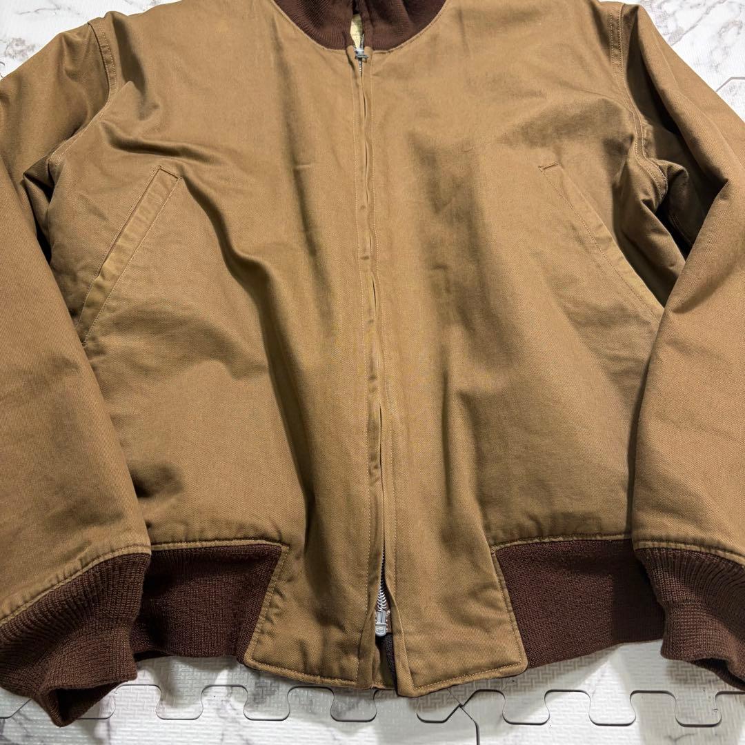 美品✨Buzz Rickson's タンカースジャケット 茶色 44size