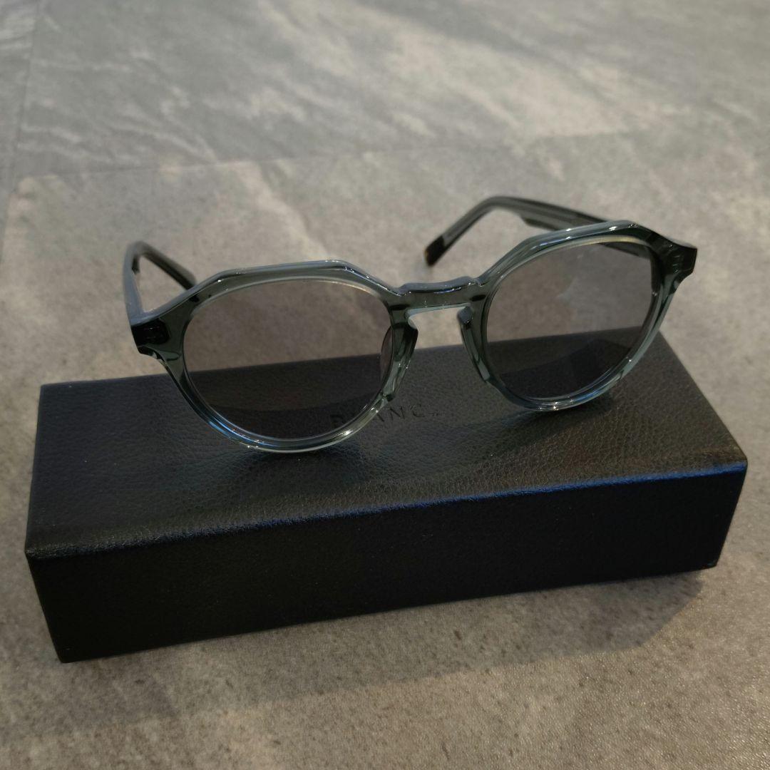 BLANC BM001 - TEAL / M.GRY クラウンパント サングラス