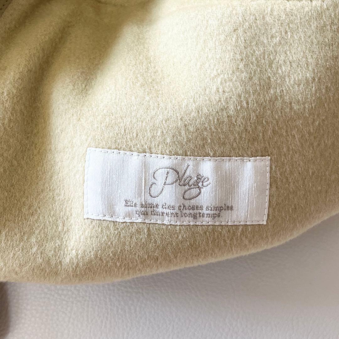 ▼5.7万✨極美品✨プラージュ✨ハミルトン ノーカラーコート ダブルフェイス