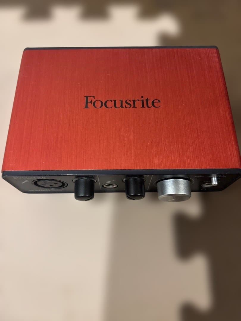 Focusrite Scarlett Solo オーディオインターフェース