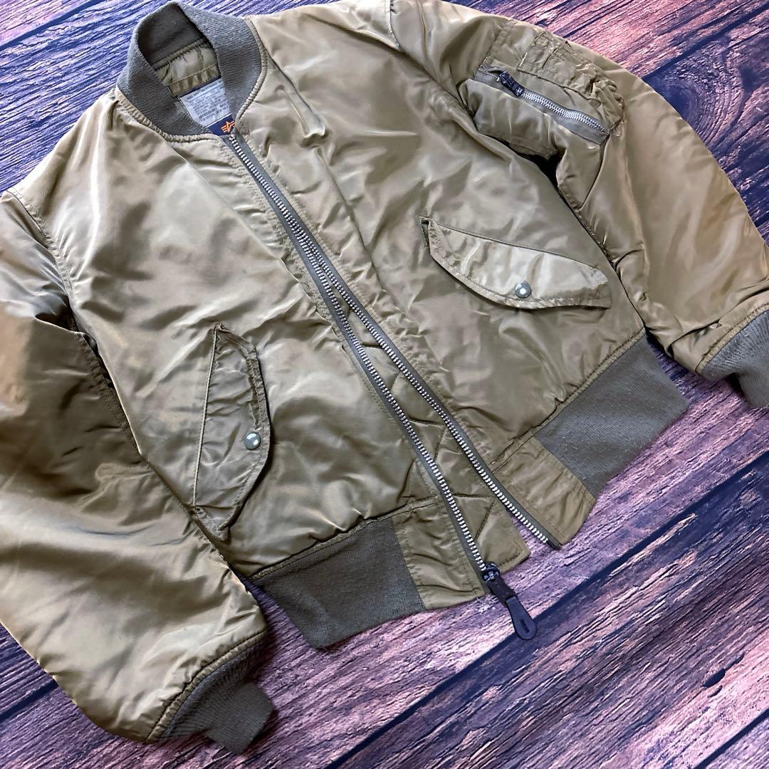 ジャケット・アウター ALPHA / MA-1 USA grand crew jacket